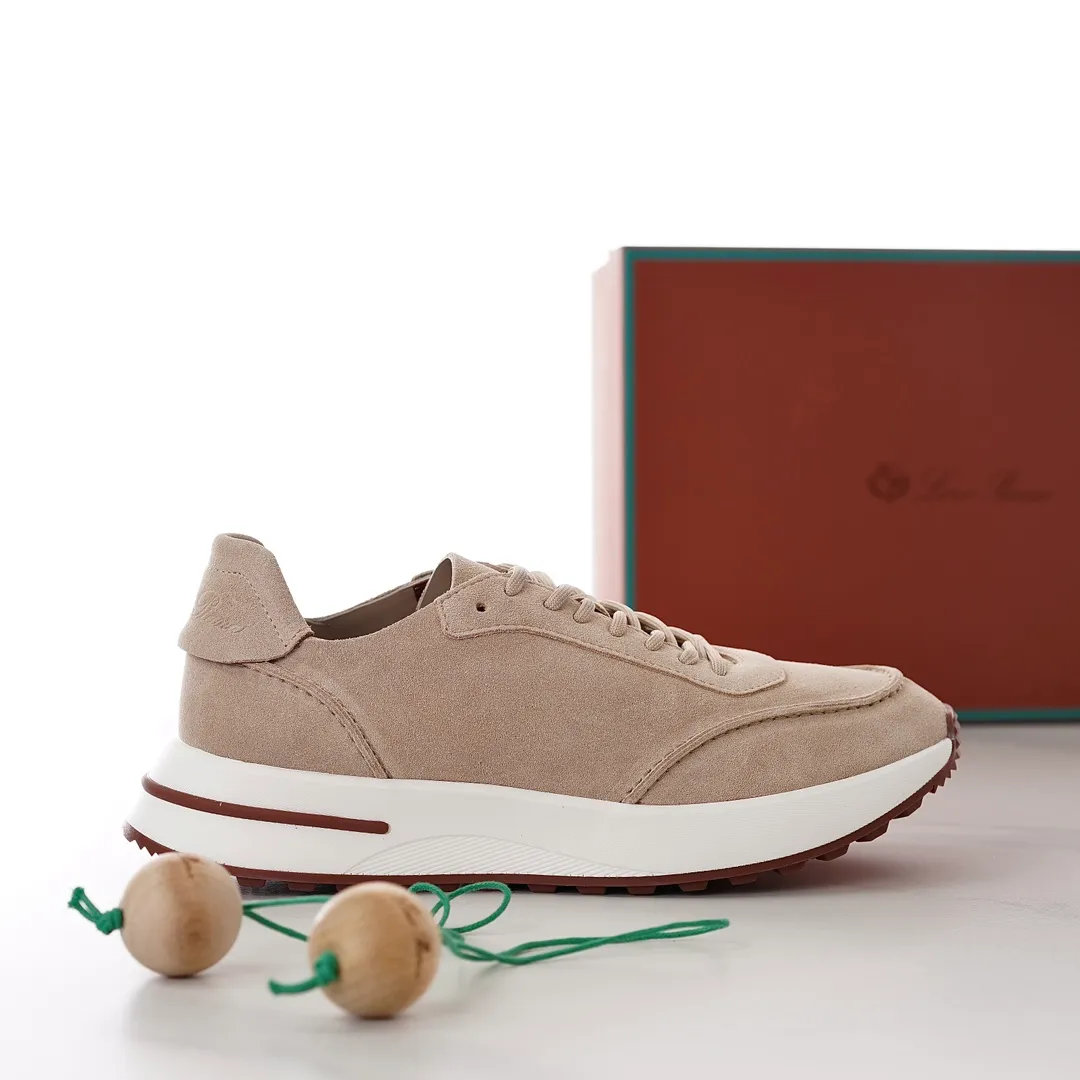 Factory price: 480💰 loro men's shoes💰iana/L men's shoes💰 Size: 38-45, customized 45 non-returnable Materials: The upper is made of elastic cloth for routing. Anti-fleece fabric is wrapped on the front and back to ensure stability. The back is equipped with a cushion to improve wearing comfort. Breathable mesh shoes. Elastic cloth inner𥚃 latex mesh insole. Sole I Men's Shoes💰Foam Combination T Men's Shoes💰U Outsole